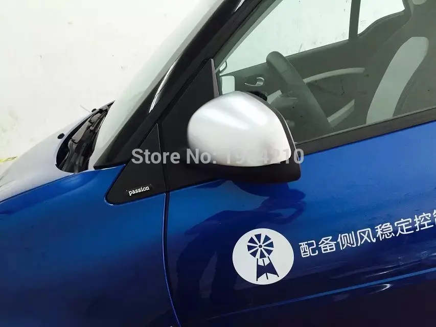 Для Benz Smart Fortwo Forfour 453 2015 2018 ABS Хромированная Боковая дверь зеркальное покрытие