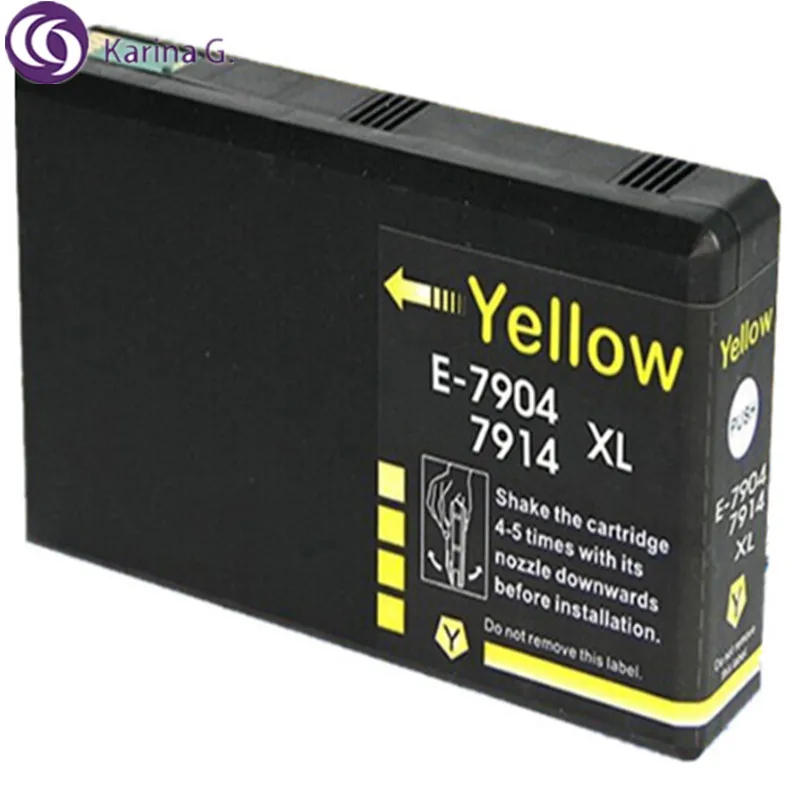 T7911 T7901 T7901-T7904 T7911-T7914 Совместимый картридж для Epson WorkForce Pro WF-4630DWF 4640DTWF 5110DW и т. Д. |