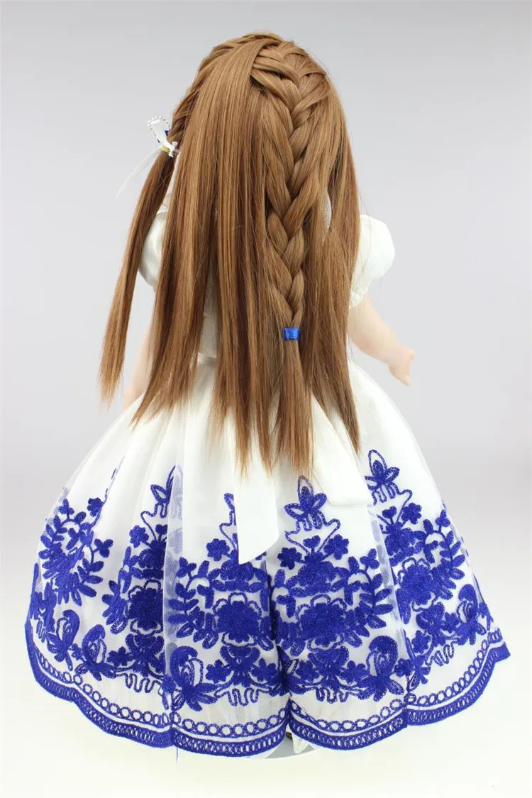 Кукла реборн NPK 45 см/18 дюймов мягкая пластиковая кукла-Младенец Ручной Работы