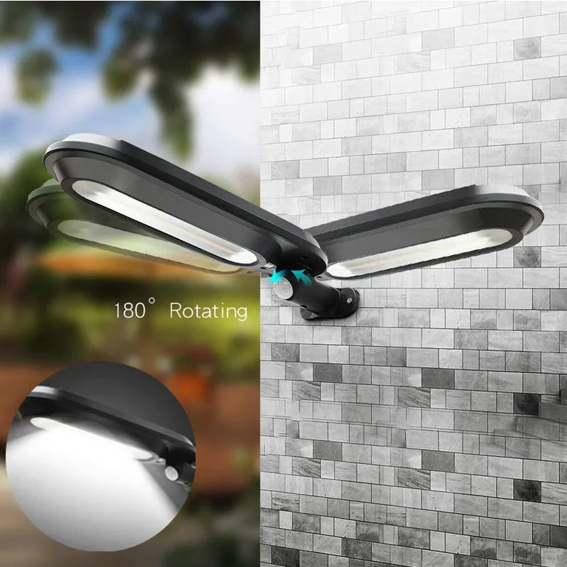 Светодиодный уличный светильник на солнечной батарее Ландшафтный садовый с