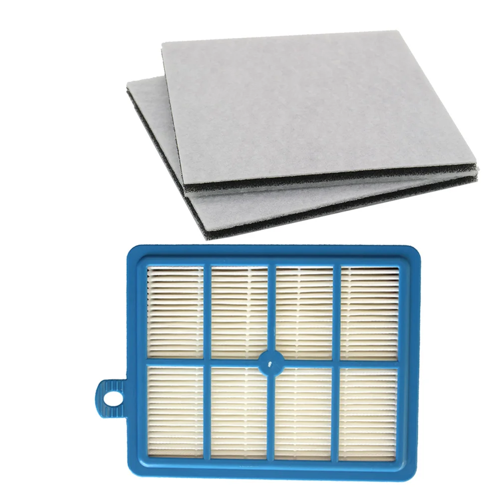 H12 H13 Reusable Hepa Filter + 2PCS Motor cotton filter for Philips Electrolux AEG EFH12W AEF12W FC8031 EL012W FC9080 FC9088