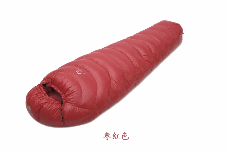 Deep Red S LMR 1500 г гусиный пух наполнение Кемпинг удобный водонепроницаемый мумия ультра-легкий спальный мешок ленивый мешок Saco De Dormir - Цвет: Deep Red S