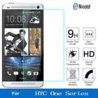 Nicotd 9H Защитная пленка для экрана закаленное стекло для HTC Desire 510 610 626 для HTC One M7 M8 M9 M10 E8 X9 A9 E9 Plus защитная пленка