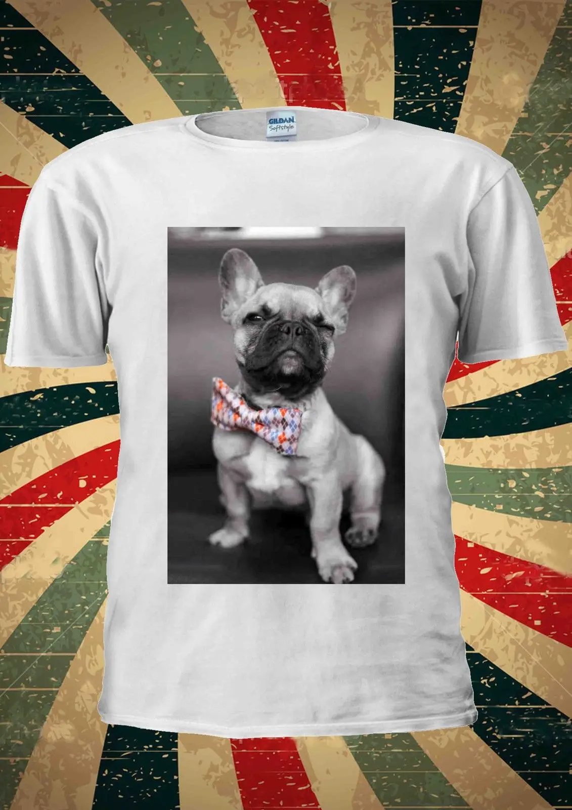 Собака с галстуком-бабочкой сшиты вместе чехол pug Life Tumblr модная футболка Для