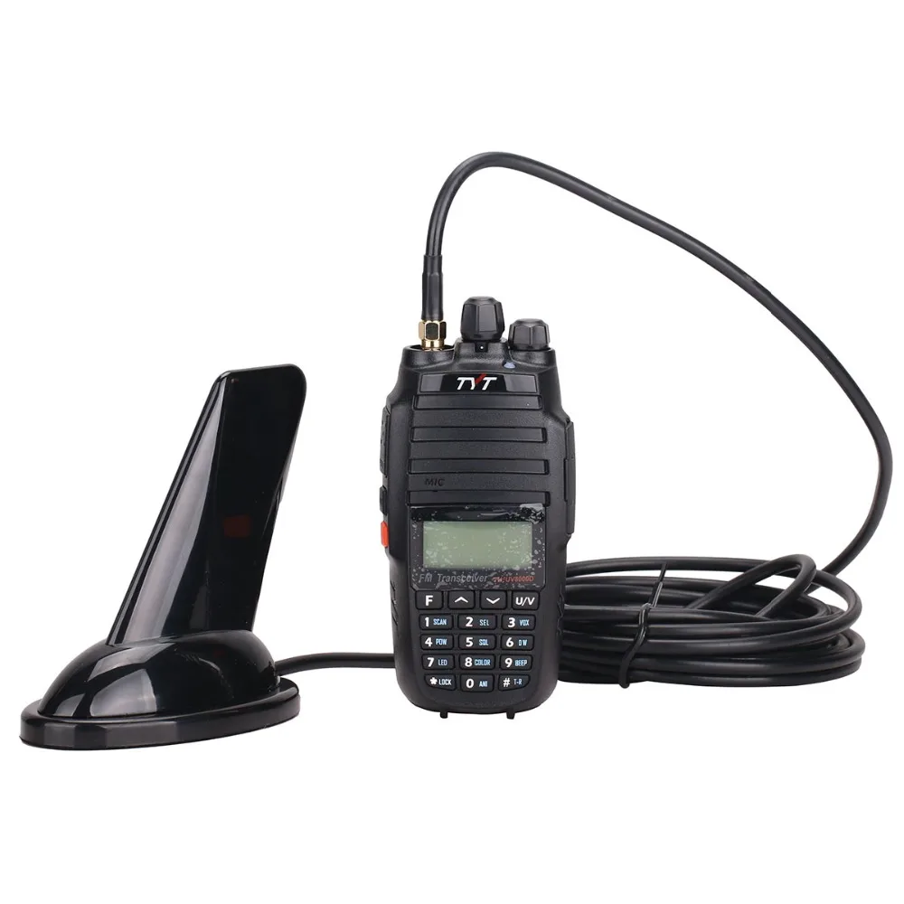 ABBREE в виде акульего плавника для sma-мужская VHF Любительская рация двойного диапазона антенны для иди и болтай Walkie Talkie “иди и Yaesu VX-6R TYT TH-UV8000D MD-380 Wouxun KG-UV8D 9D плюс