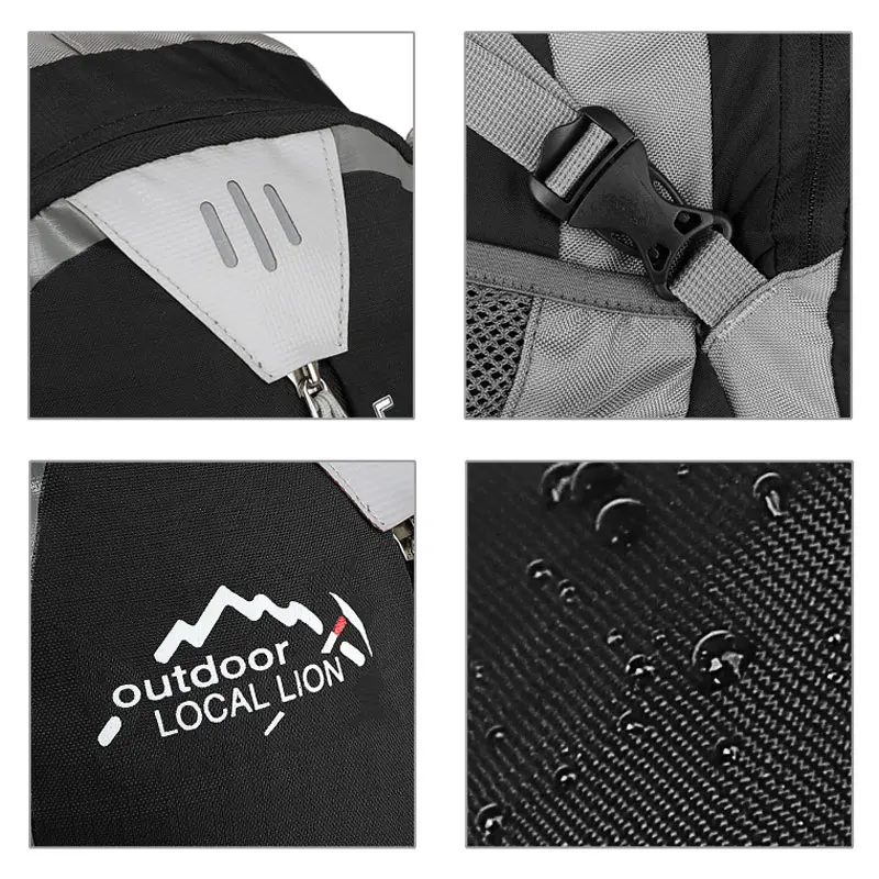 Походные рюкзаки 25л износостойкие водонепроницаемые походные сумки для