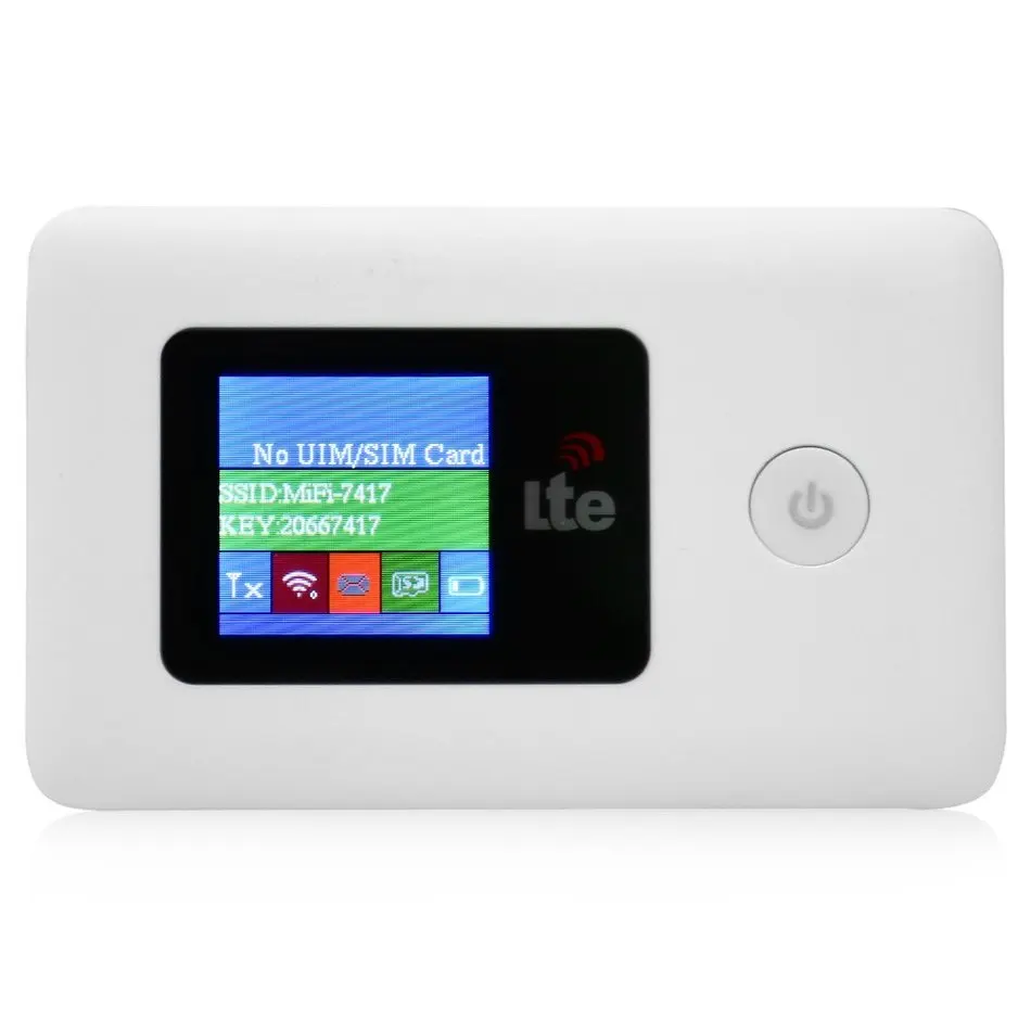LR115E 4G LTE Mini WiFi Wireless Router Repeater Global Unlocked Mobile with SIM Card Slot 2100mAh WIFI Access | Компьютеры и офис