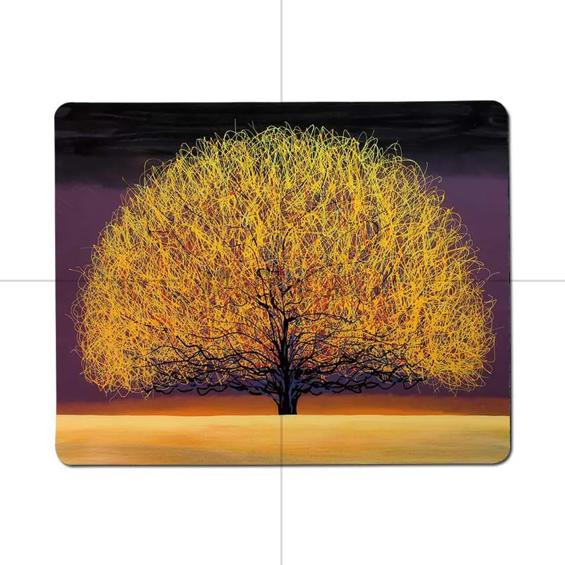 

MaiYaCa Super Hot Painting Tree Gamer Speed Mice Retail Small Rubber Mousepad Size for 25X29cm 18x22cm Gaming Mousepads