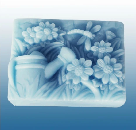 

handmade art silicone mold for incense soap scented cold process soap mold