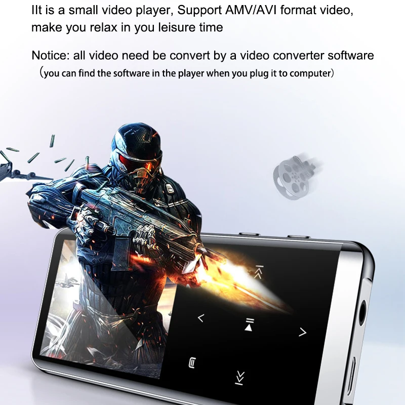 MP3 плеер Savetek Hi-Fi без потерь 8 ГБ 16 Mp3 спортивный музыкальный аудио сенсорный ключ с