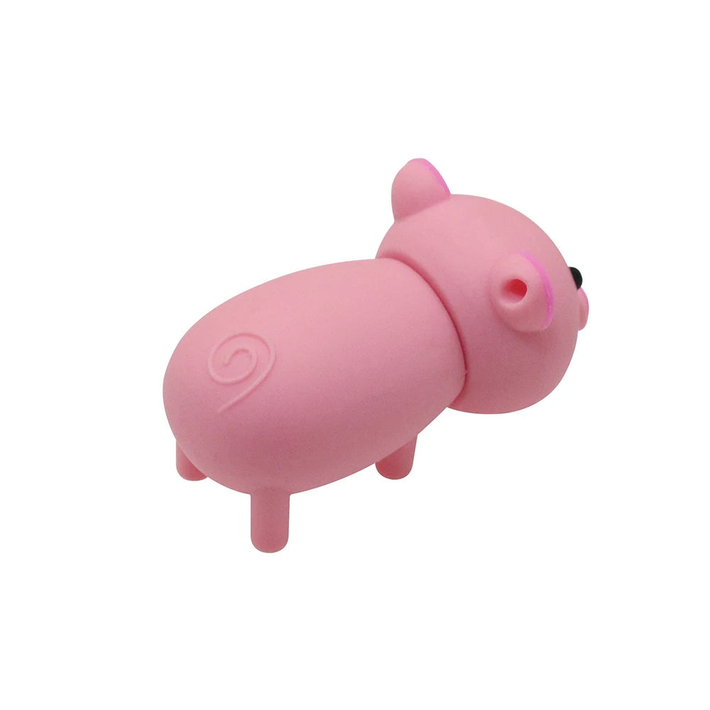 Флеш-накопитель Prive Cartoon Pink Pig, 4 ГБ, 8 ГБ, 16 ГБ, 32 ГБ, 64 ГБ, Usb флеш-накопитель, USB 2,0, флеш-карта памяти, 128 ГБ, диск на ключ, подарок