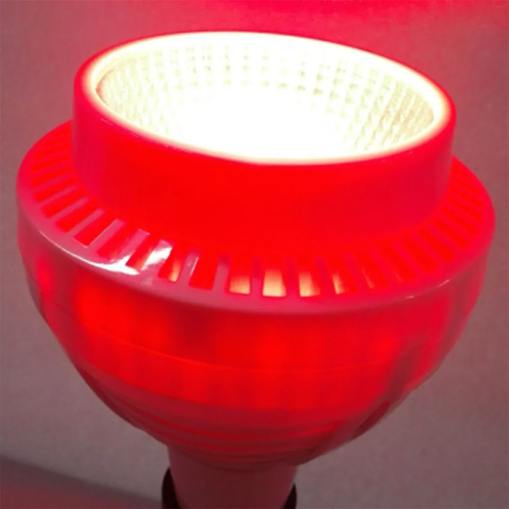 Все Красный светодиодный светать COB растут свет E27 гидро расти лампы для