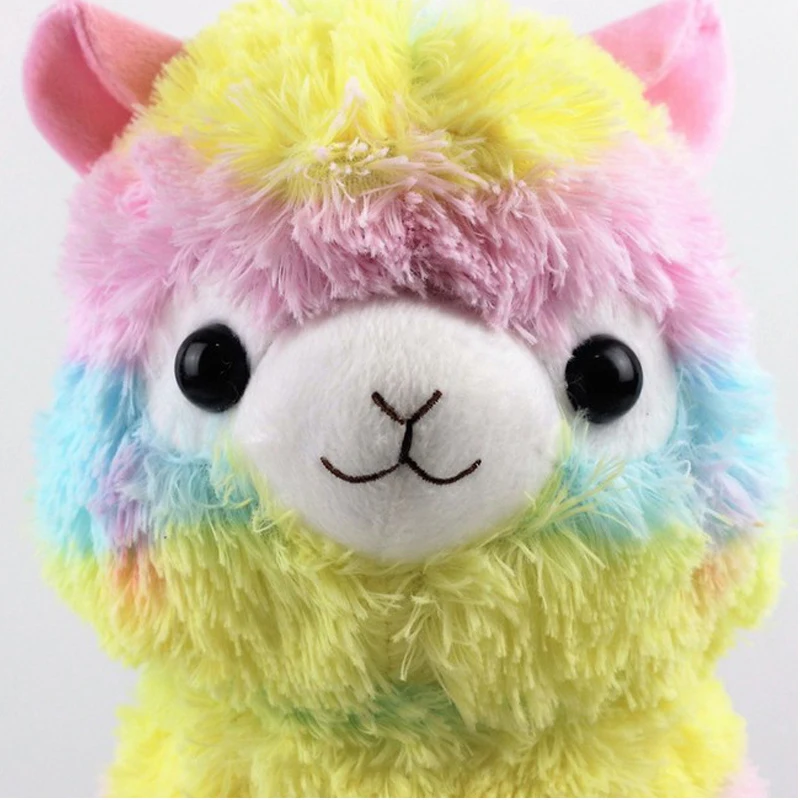 Радуга 1 * Vicugna альпака Альпака Плюшевые Игрушки Японский Мягкие Alpacasso Детские