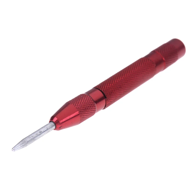 

127mm HSS Automatic Drill Center Pin Punch Spring Loaded Woodworking Tool