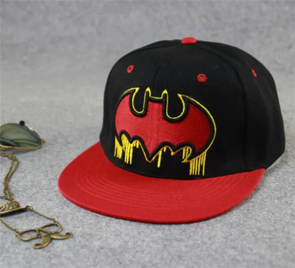 2015 New Batman Snapback Caps Hip Hop Flat Brim Baseball Cap Superman bone aba reta casquette chapeu snapbacks men women | Аксессуары