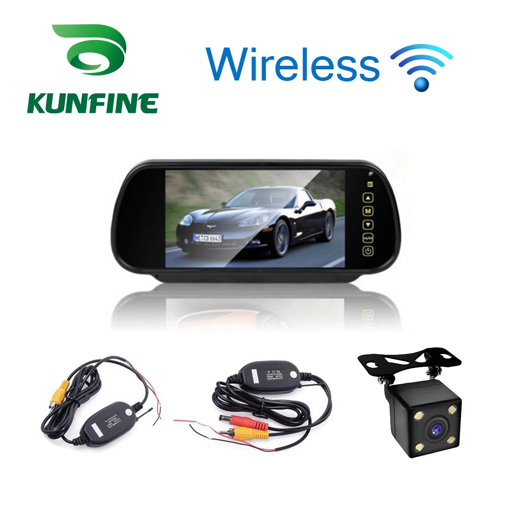 Car Styling 7 Inch TFT LCD Screen Rear View Monitor Display and Wifi Rearview Reverse Backup Camera TV | Автомобили и мотоциклы
