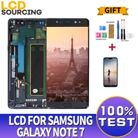5 7inch lcd display for samsung galaxy note 7 lcd touch screen digitizer assembly for note 7 fe n930 n930f display replace