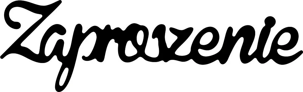 Польский язык приглашение металлический Трафаретный вырубной штамп трафареты