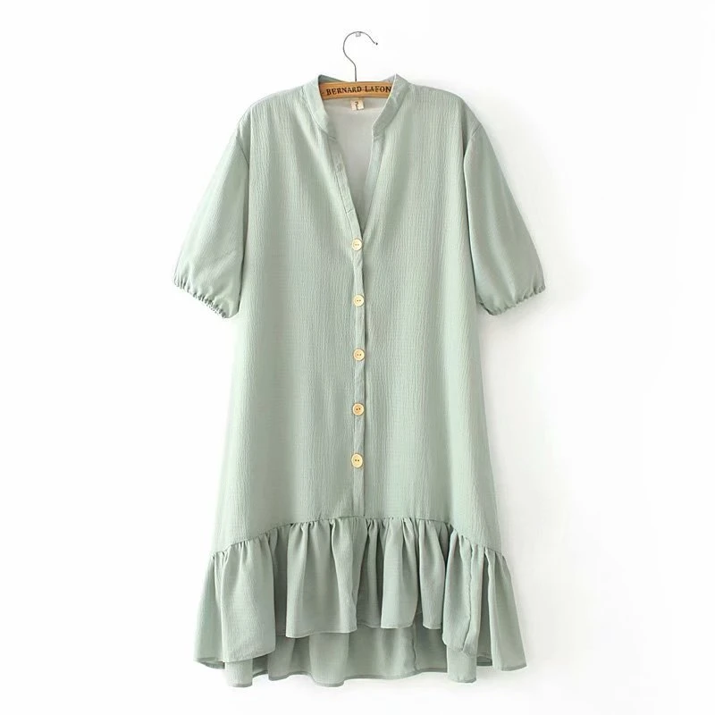 Женское платье большого размера простые элегантные корейские офисные платья с