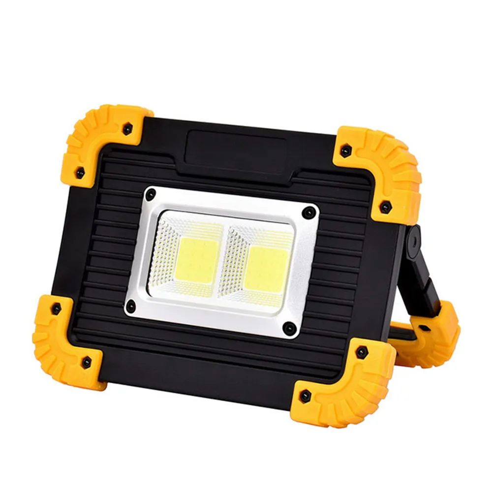 20W 20 Вт COB светодиодный перезаряжаемый рабочий светильник, аварийный фонарь, ручной фонарь для кемпинга, палатки, фонарь, зарядка через usb, портативный поисковый светильник, внешний аккумулятор - Мощность в ваттах: 20W