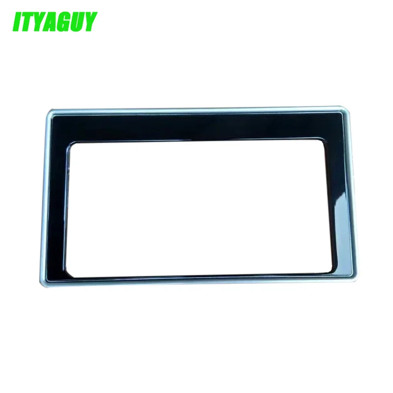 

ITYAGUY 2DIN Car Radio Fascia For Toyota Corolla Altis UV Black stereo facia frame panel dash mount kit adapter Bezel frame