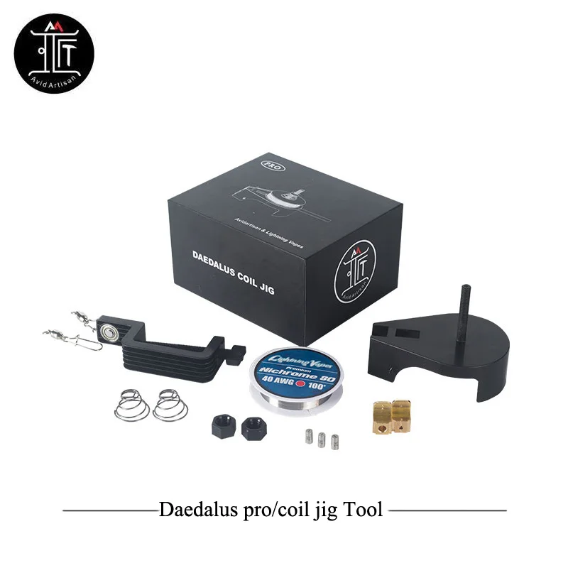 Оригинальная катушка Avidartisan Daedalus DIY Набор инструментов pro RDA RDTA бак сборка Clapton wire Vs