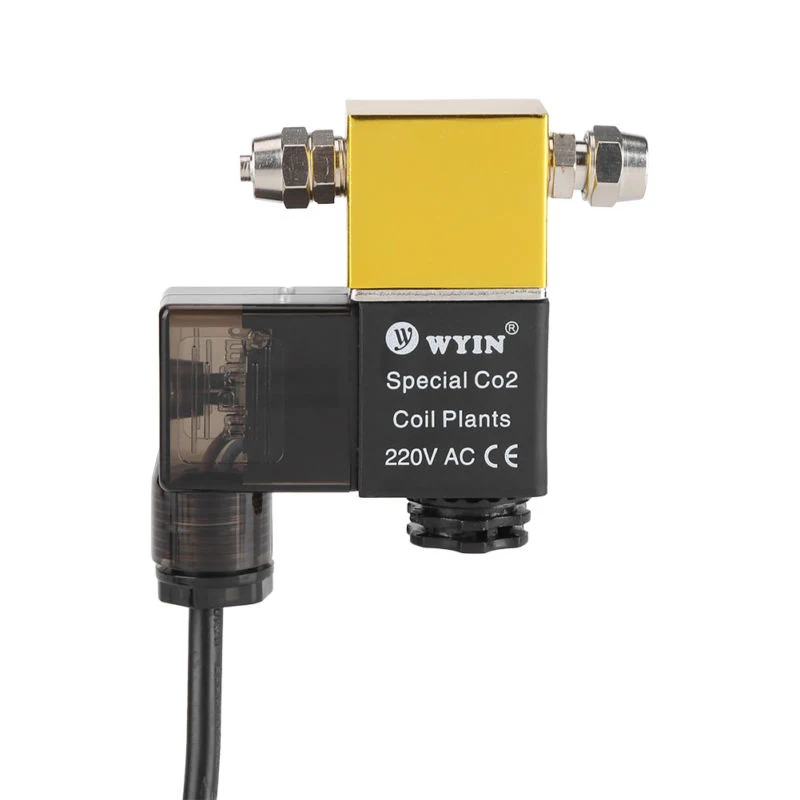 CO2 Магнитный пластиковый электромагнитный клапан использовать для ночного