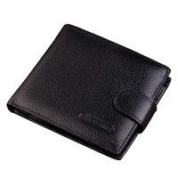 mens wallet made of genuine leather 2022 designer cow purse short billeteras monederos para cartera hombre men card holder