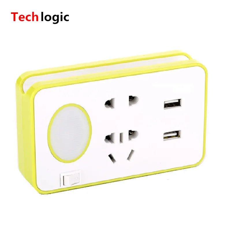 Многофункциональное Зарядное устройство USB со светодиодной подсветкой для