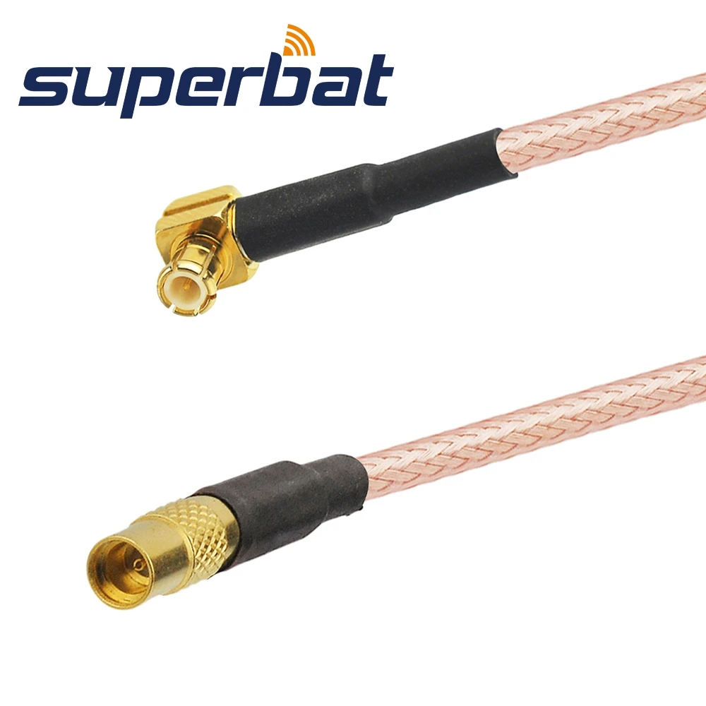 Superbat MCX Вилка правый угол для MMCX разъем прямой кабель Пигтейл RG316 15 см Ericsson W30/W35|angle
