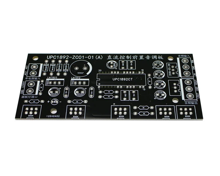 GHXAMP Hifi UPC1892 плата предусилителя DIY комплекты передняя панель управления тоном 2,0 контроль баланса для автомобильного аудио модификации 1 шт
