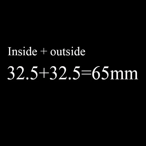 65(32.5knob-32.5) Дверной цилиндр 65 70 75 80 85 90 100 мм безопасности медный замок цилиндр безопасности дверная ручка латунный ключ анти-Прай нержавеющий цилиндр - Цвет: 65(32.5knob-32.5)