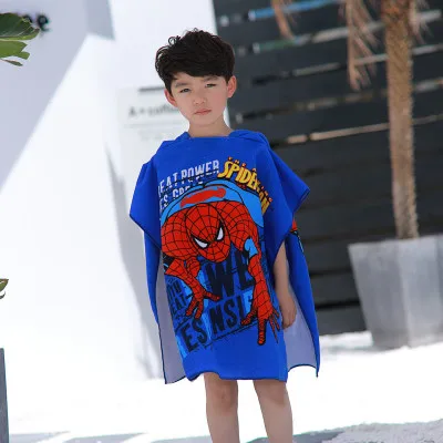 Детский банный халат с мультяшными героями Диснея Микки Холодное сердце Эльза