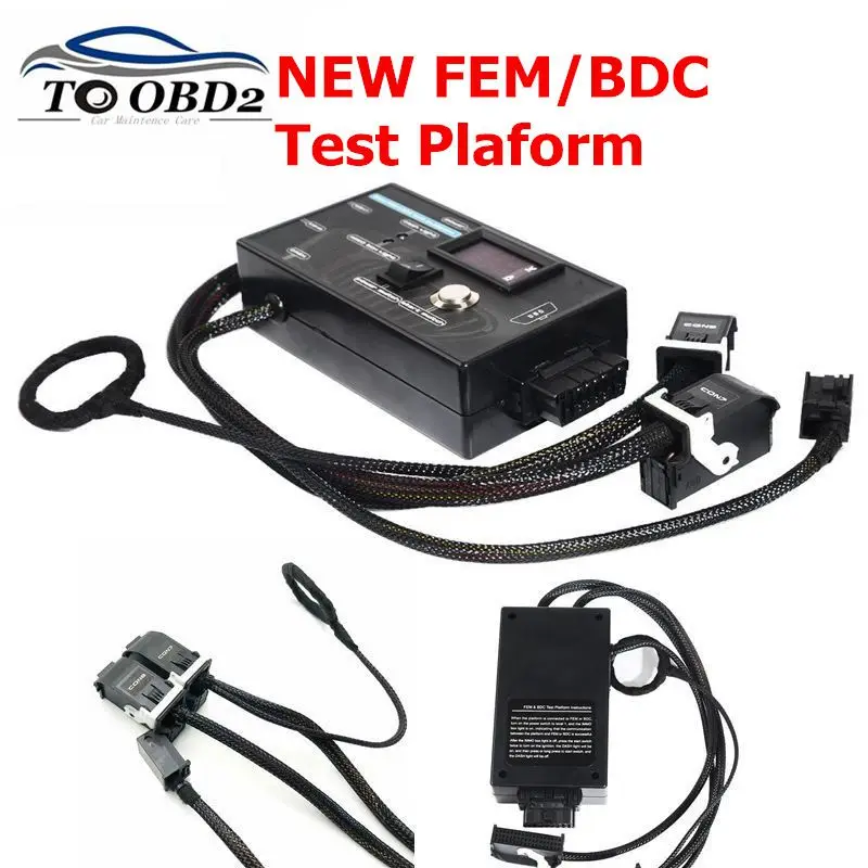 Новая тестовая платформа для BMW FEM и BDC черное устройство F20 F30 F35 X5 X6 I3 экономичное