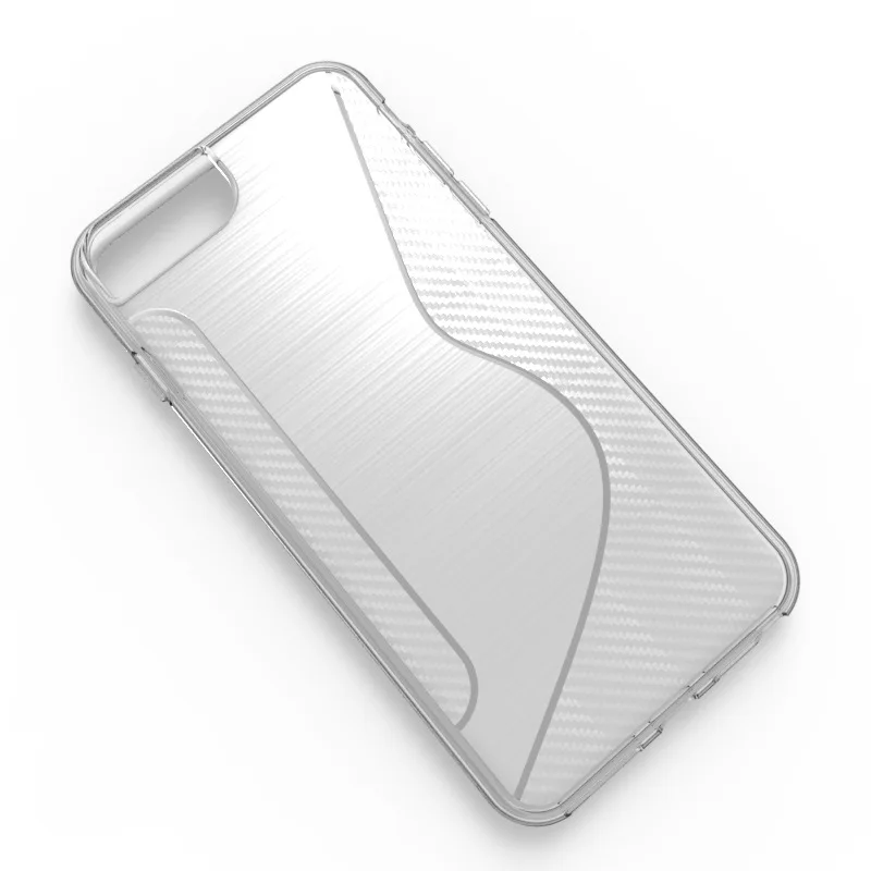 100 шт./Партия. Черный противоударный Противоскользящий гелевый Чехол из ТПУ для