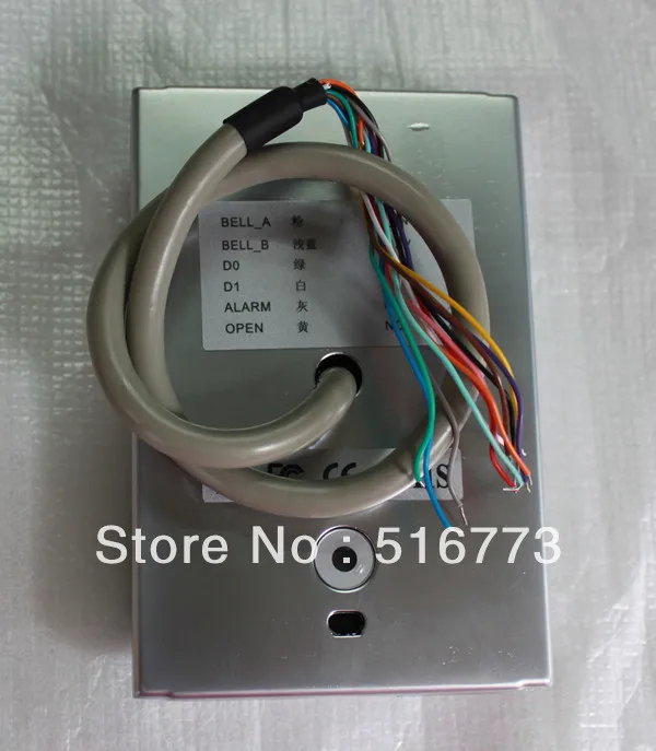 XJQ 2000 пользователей IP68 RFID цифровая клавиатура с подсветкой металлическая