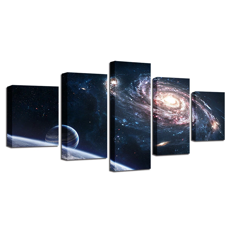 Холст картины Домашний декор для гостиной HD Печать постер 5 шт. внешняя