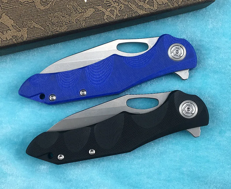 CH NIGHTHAWK версия Флиппер складной нож D2 лезвие G10 ручка шарикоподшипник Открытый Отдых фрукты нож EDC инструмент