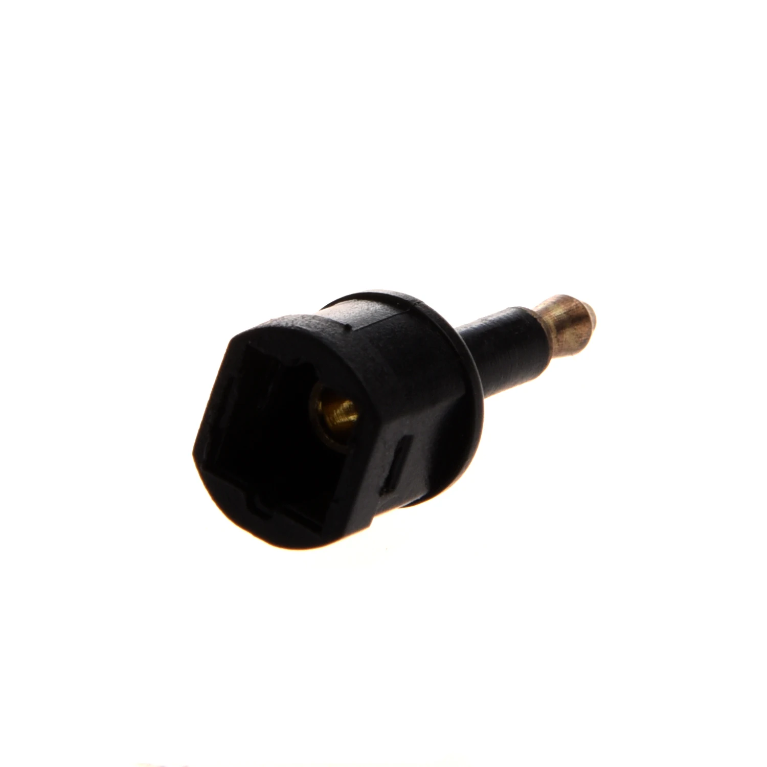 

Hot Sale New Plastic Toslink To 3.5mm Optical Mini Plug Fiber Optic Adapter