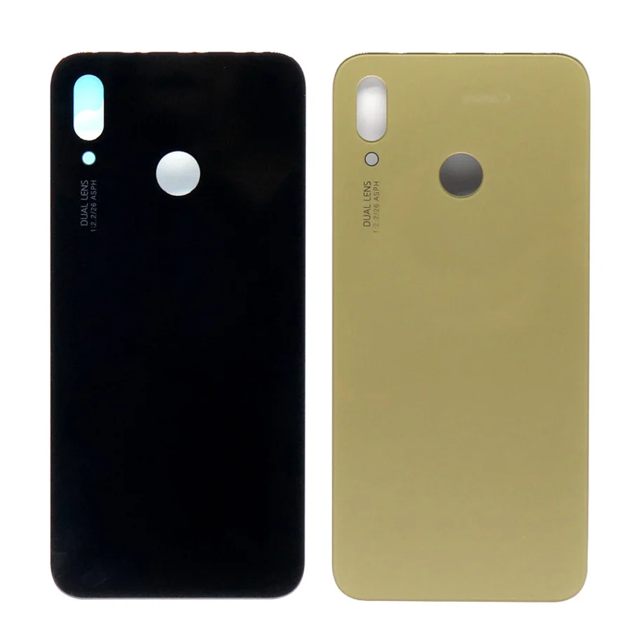 Для Huawei P20 Lite/Nova 3e стеклянная крышка батареи Задняя Дверь Корпус панель Замена для