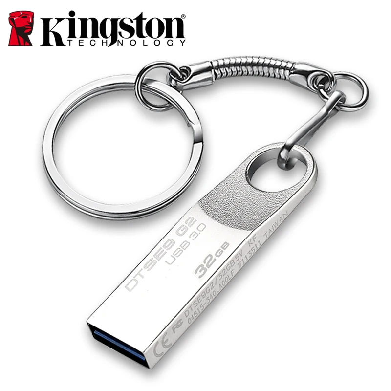 Kingston Флешка 32 ГБ флешки Personalizado USB флешка Индивидуальные DIY логотип Cle usb 3 0 Memory Stick