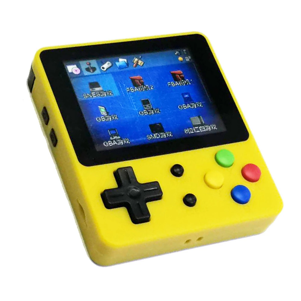 Портативная игровая мини консоль в ретро стиле 2 6 дюйма для GBA GBC GB FC NEOGEO CPS PS1 ATARI