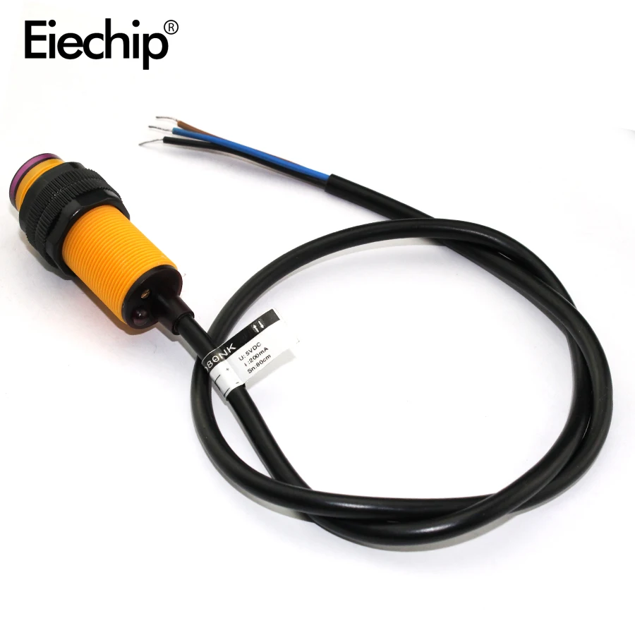 1 шт. E18-D80NK регулируемый инфракрасный Сенсор коммутатор 3-80 см for_Arduino инфракрасный Сенсор переключатель