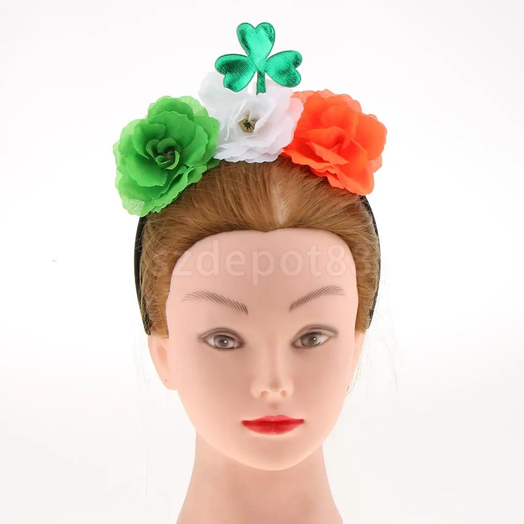 Женская повязка на голову с цветами и листьями|flower headband|headband flowerheadband green |