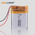 3,7 V полимерная литиевая батарея 702025 MP3 Bluetooth гарнитура беспроводная мышь 300mAH