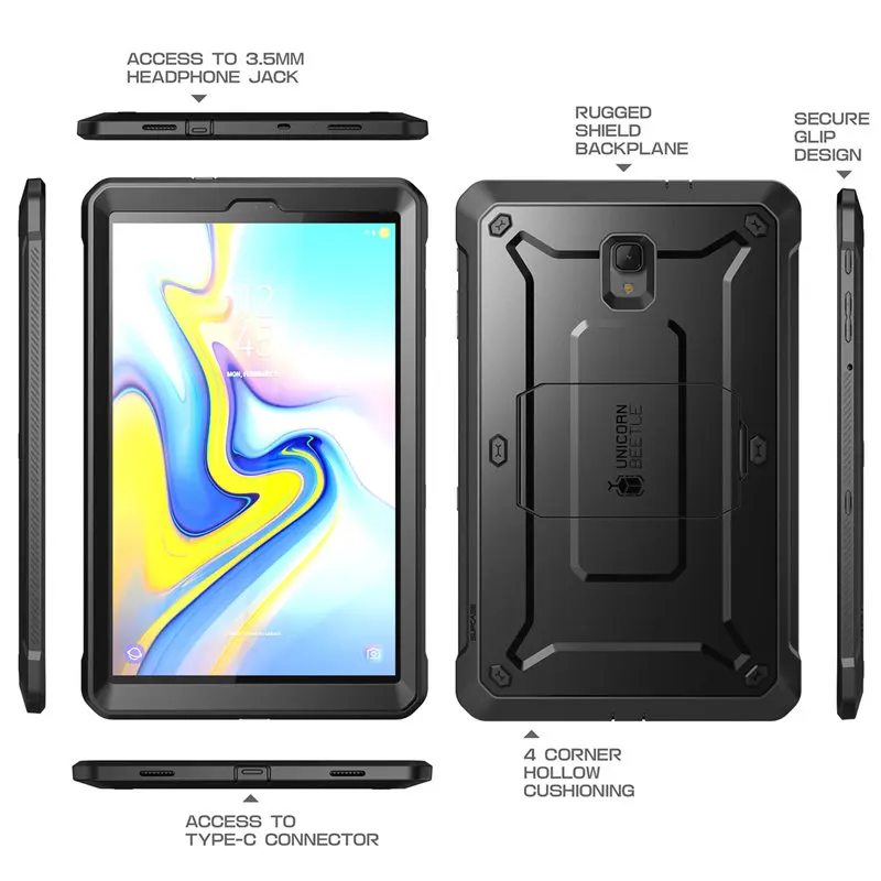 SUP чехол для samsung Galaxy Tab A чехол 10," SM-T590/T595/T597 UB Pro Прочный чехол со встроенной защитной пленкой
