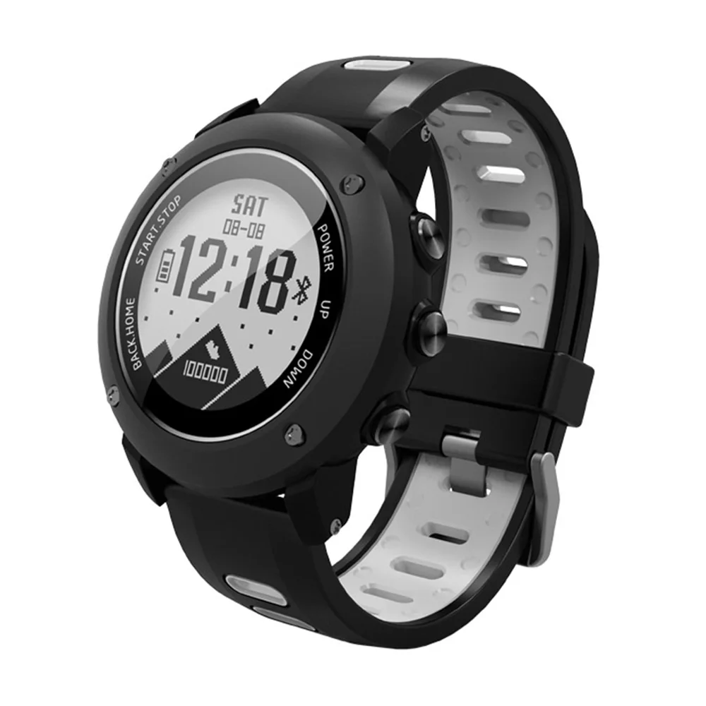 Модные умные спортивные часы UW90C IP68 Водонепроницаемый gps-компас погода сердечный ритм звонки сообщения напоминают SOS Бег Туризм плавание