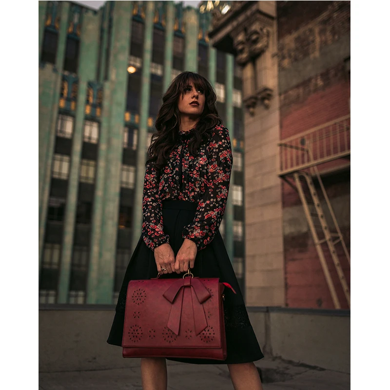 ECOSUSI модные женские туфли PU кожаные сумочки Винтаж для женщин курьерские Сумки 14