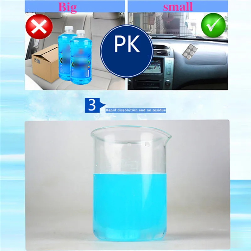6 шт. Многофункциональный Мощный Очиститель для туалета Vclean Spot Cleaner компактное