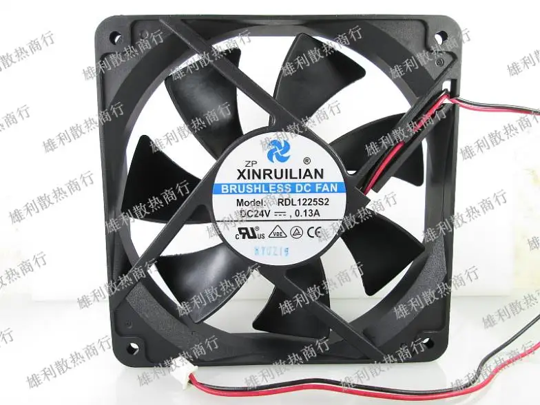 Rdl1225s2 24 v 12025 2. 0.13 12 см линия за рулем вентилятор|fan clapper|fan switchfan impeller |